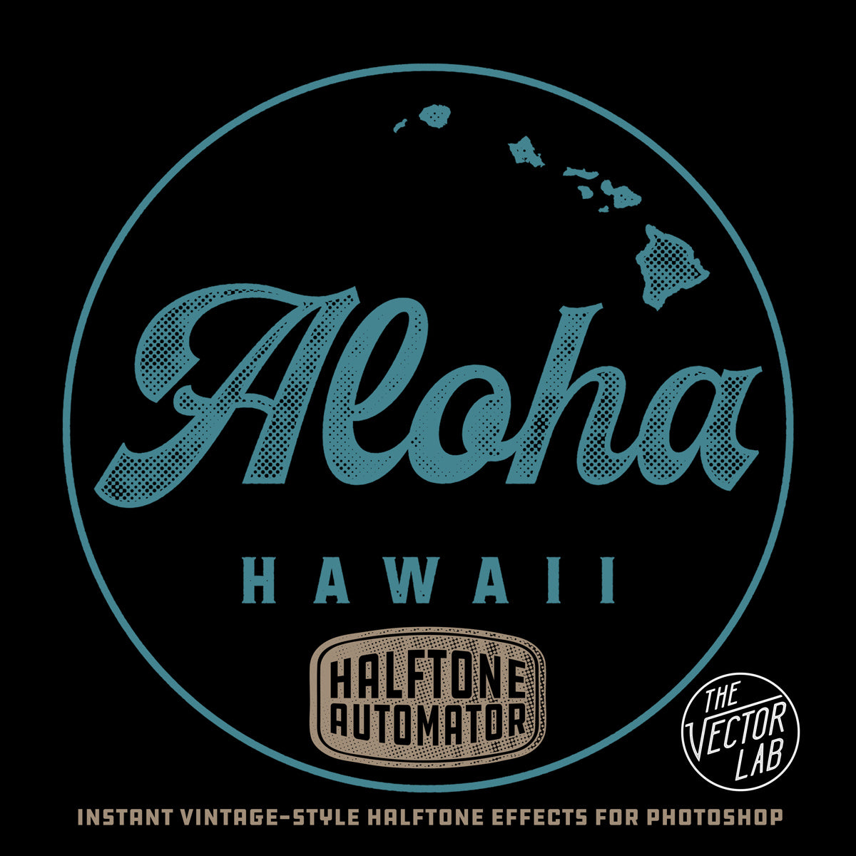 Halftone Automator - Instant Vintage-Style Effects for Photoshop