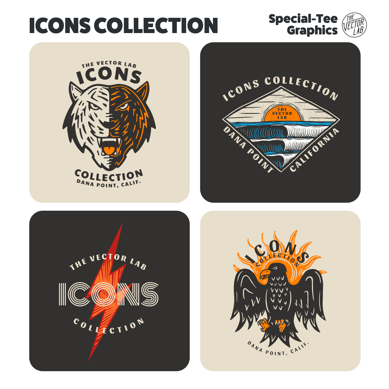 Icons Graphic & Logo Templates for Adobe, Affinity, and CorelDraw