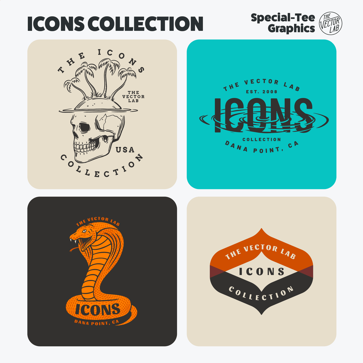 Icons Graphic & Logo Templates for Adobe, Affinity, and CorelDraw