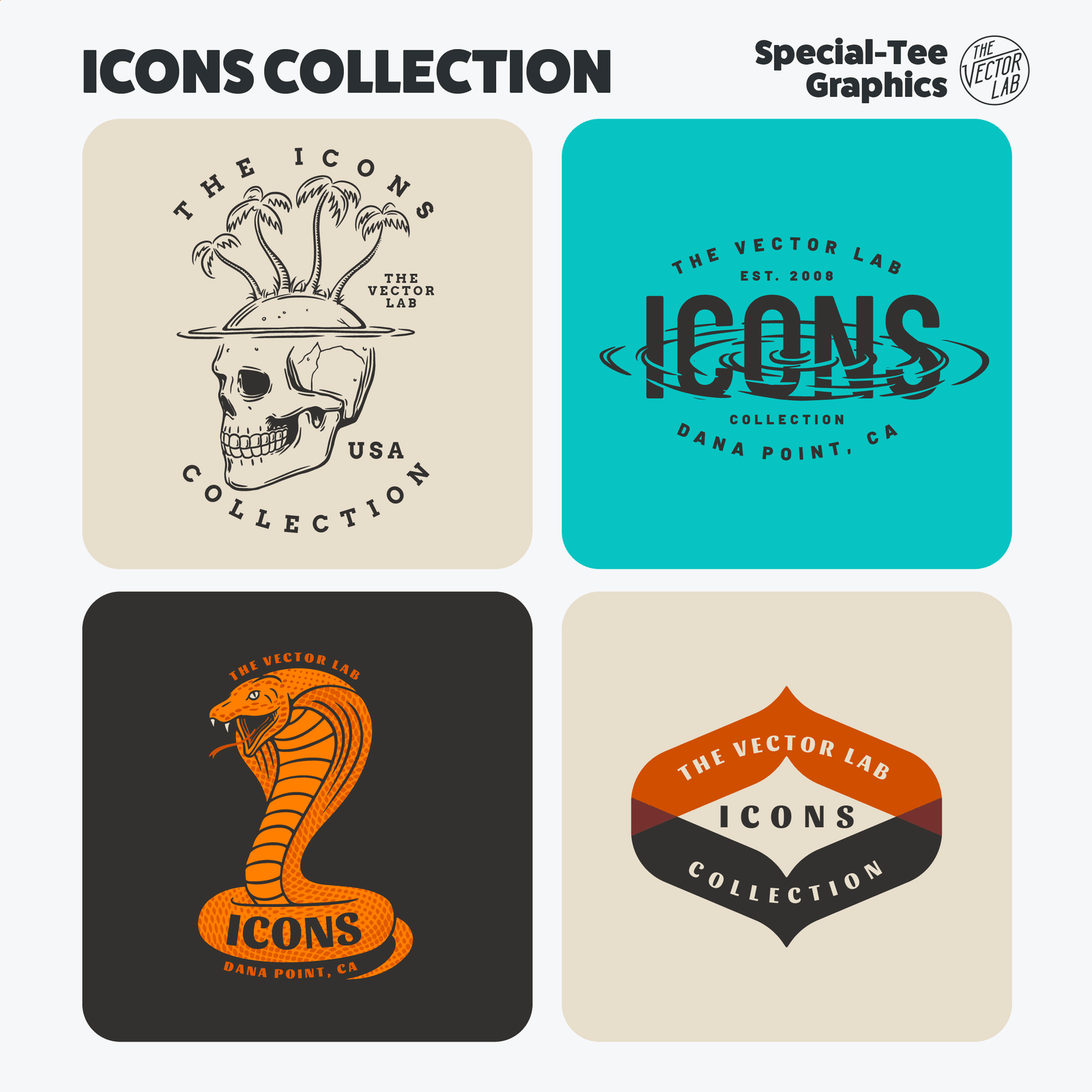 Icons Graphic & Logo Templates for Adobe, Affinity, and CorelDraw