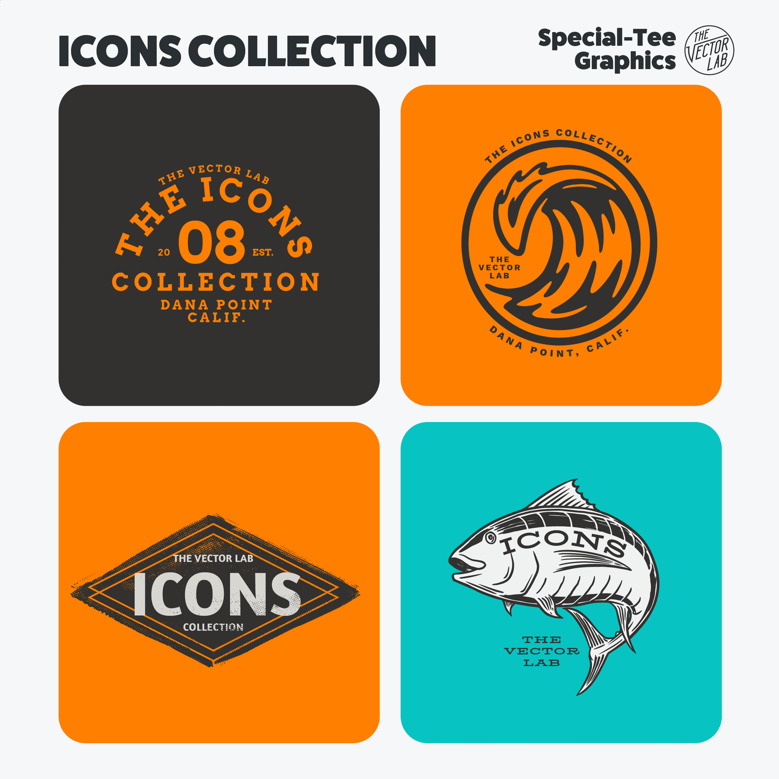 Icons Graphic & Logo Templates for Adobe, Affinity, and CorelDraw