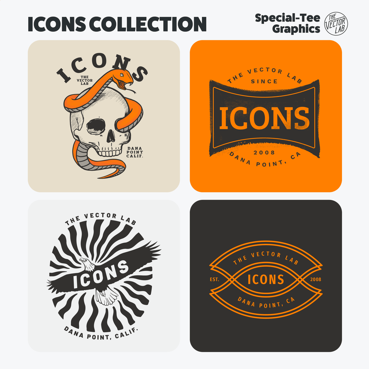 Icons Graphic & Logo Templates for Adobe, Affinity, and CorelDraw