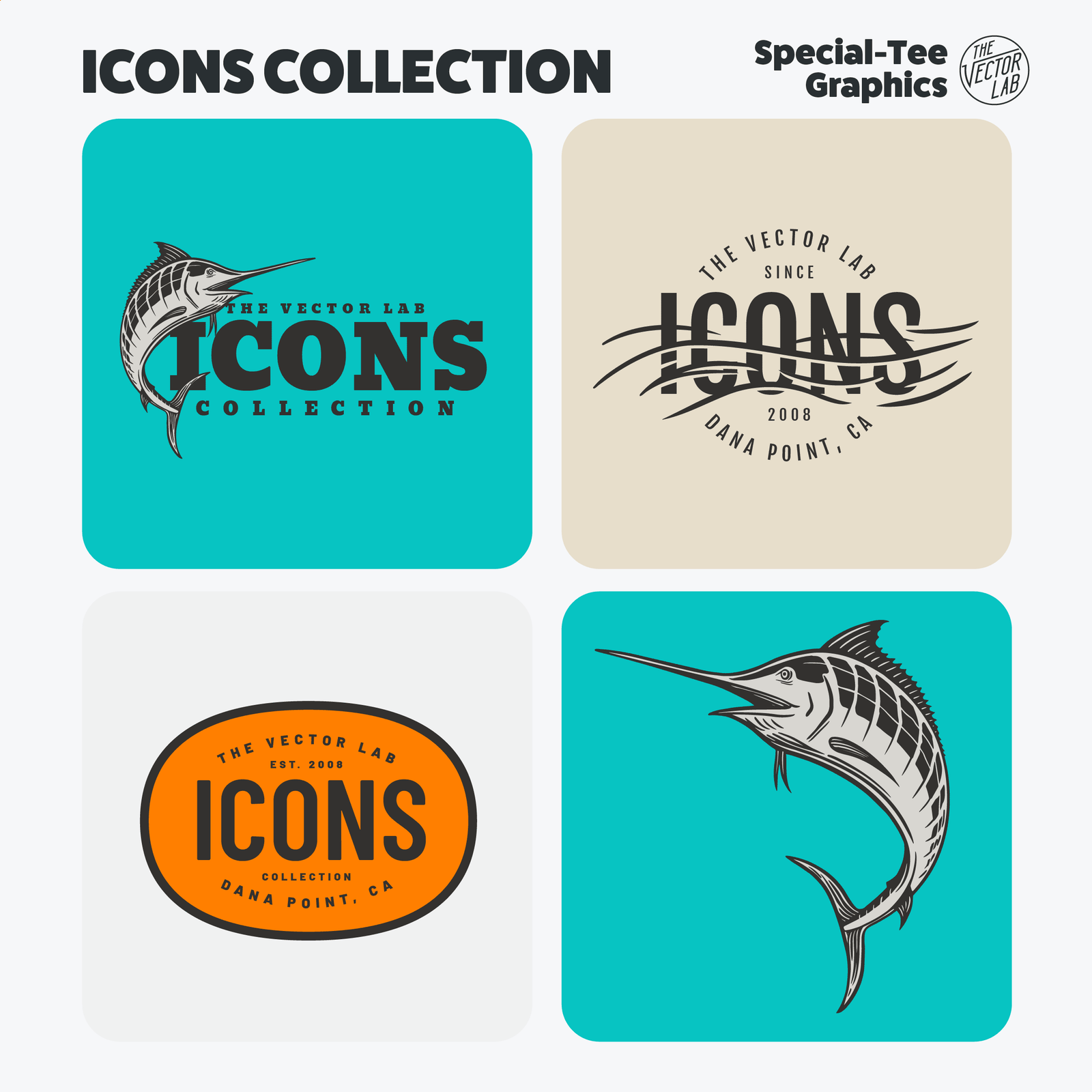 Icons Graphic & Logo Templates for Adobe, Affinity, and CorelDraw