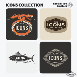 Icons Graphic & Logo Templates for Adobe, Affinity, and CorelDraw