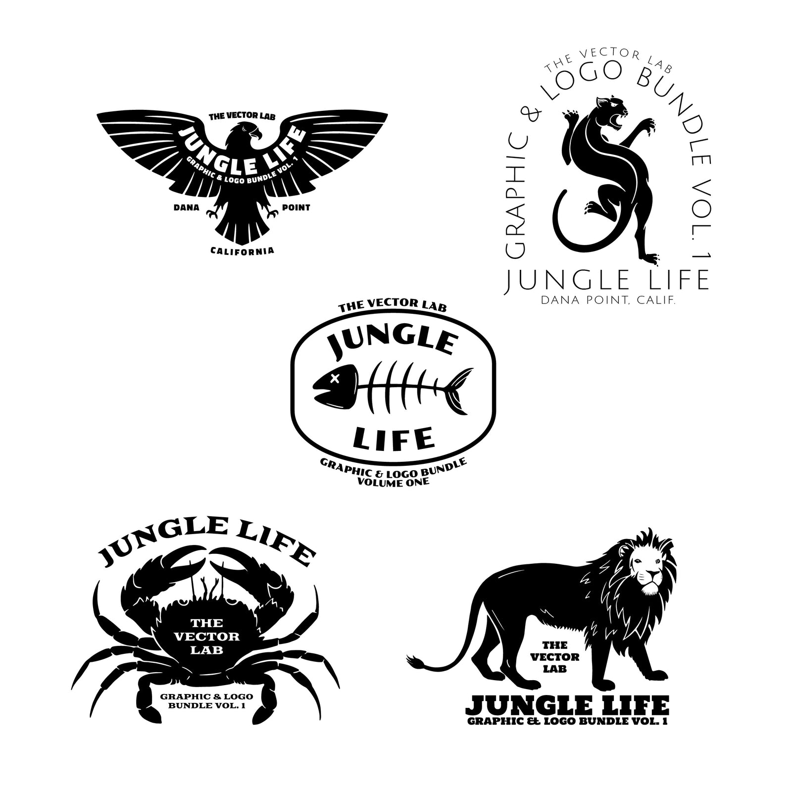 Jungle Life Graphics and Logos