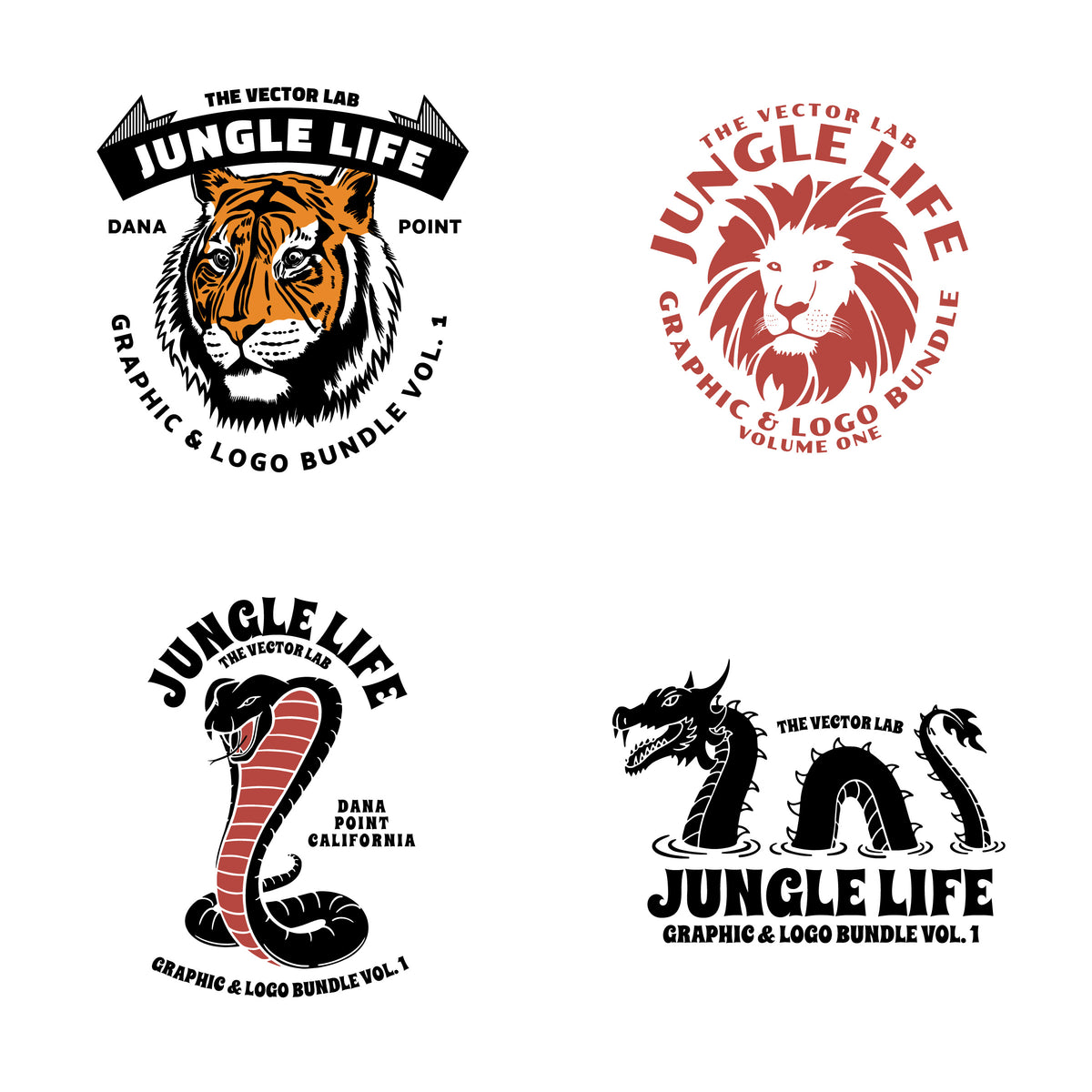 Jungle Life Graphics and Logos