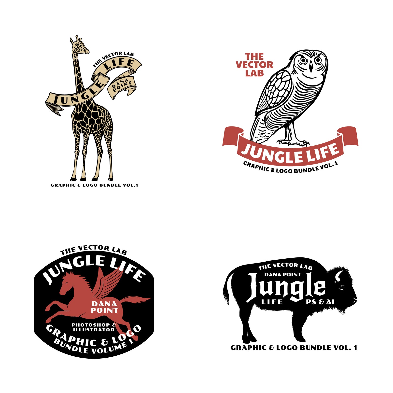 Jungle Life Graphics and Logos