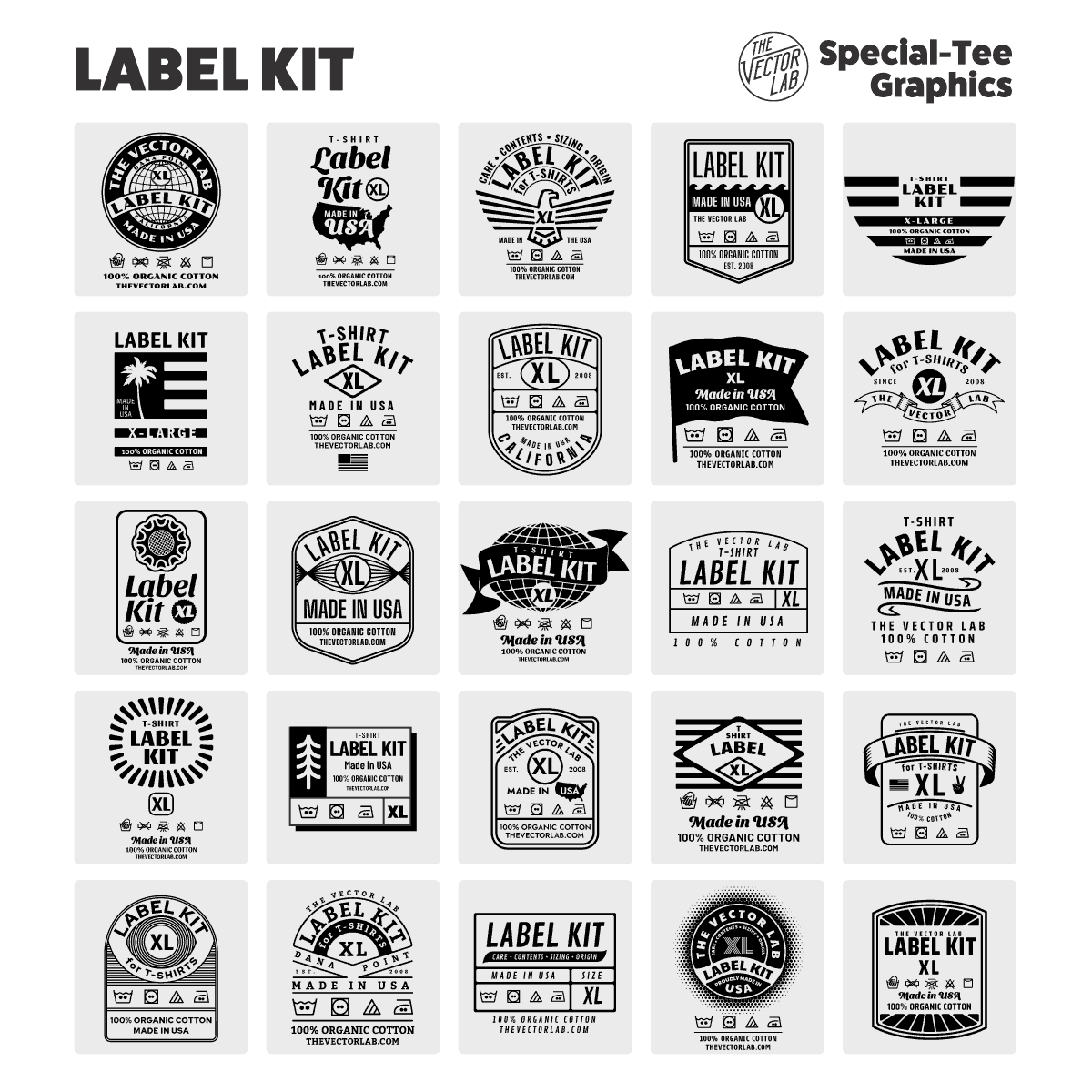 Label Kit - TheVectorLab
