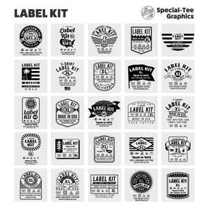 Label Kit t-shirt collar designs