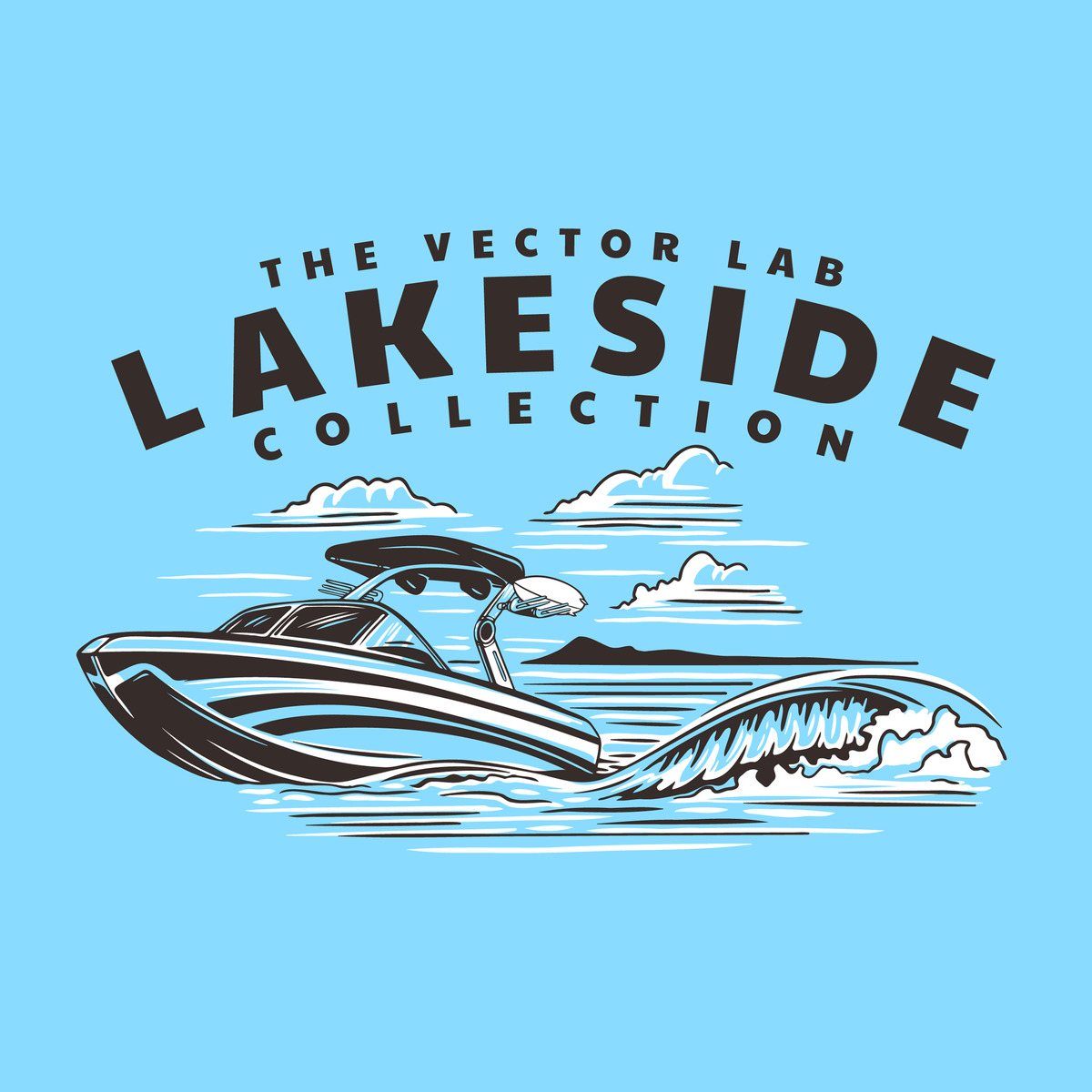 Lakeside graphic & logo templates for  Adobe, Affinity, CorelDraw