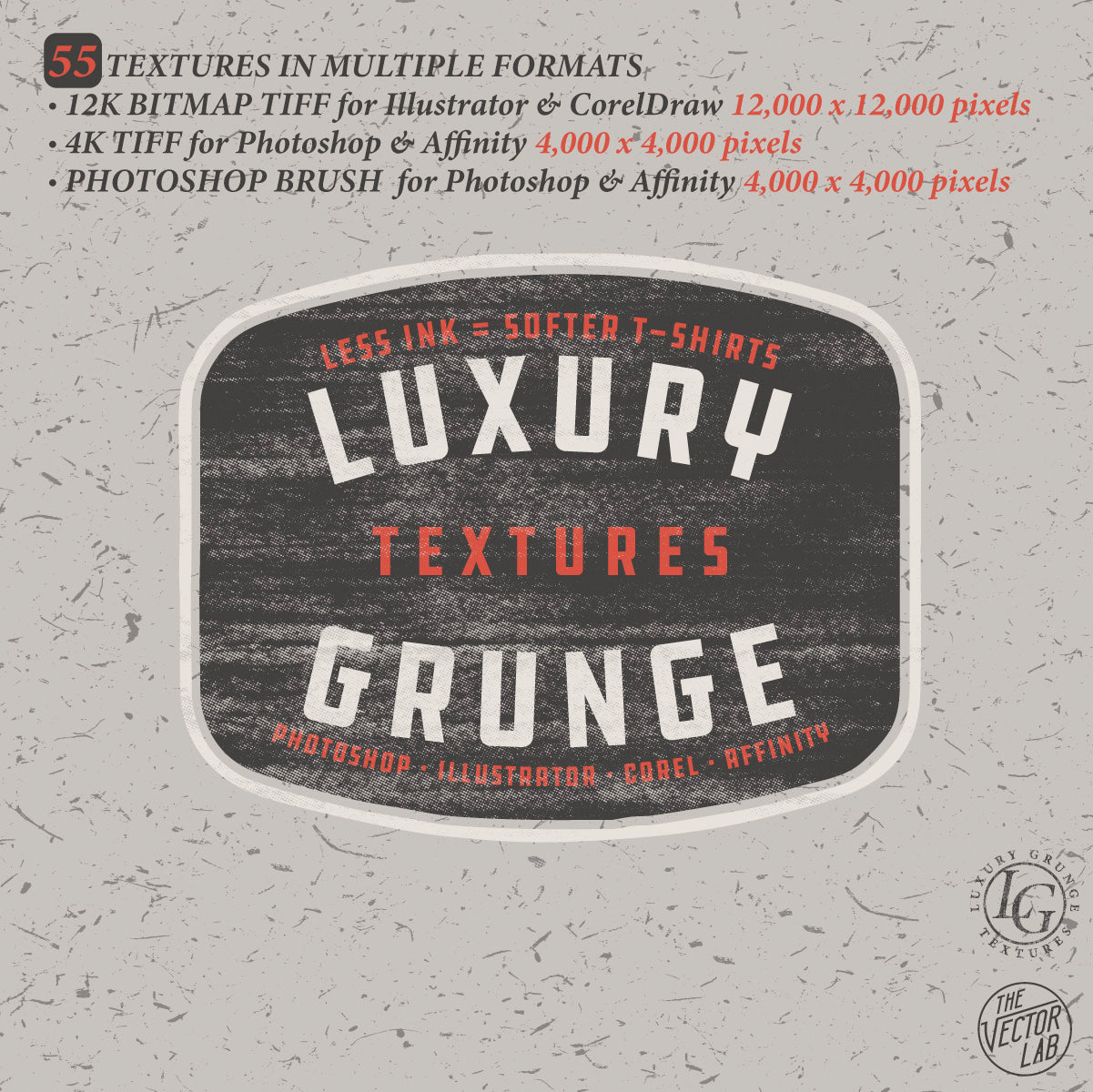 Luxury Grunge Textures for Photoshop and Illustrator