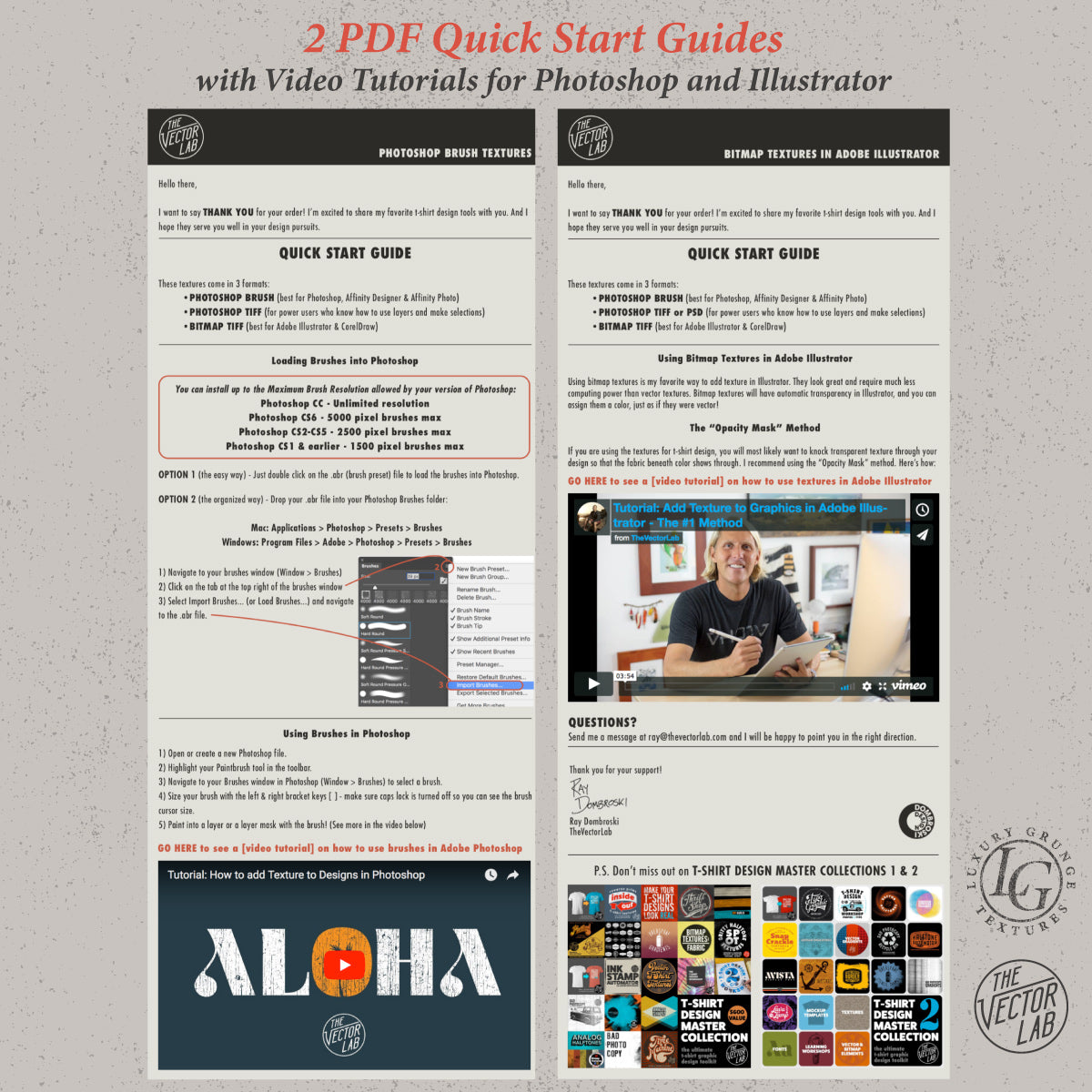 Luxury Grunge Textures for Photoshop and Illustrator