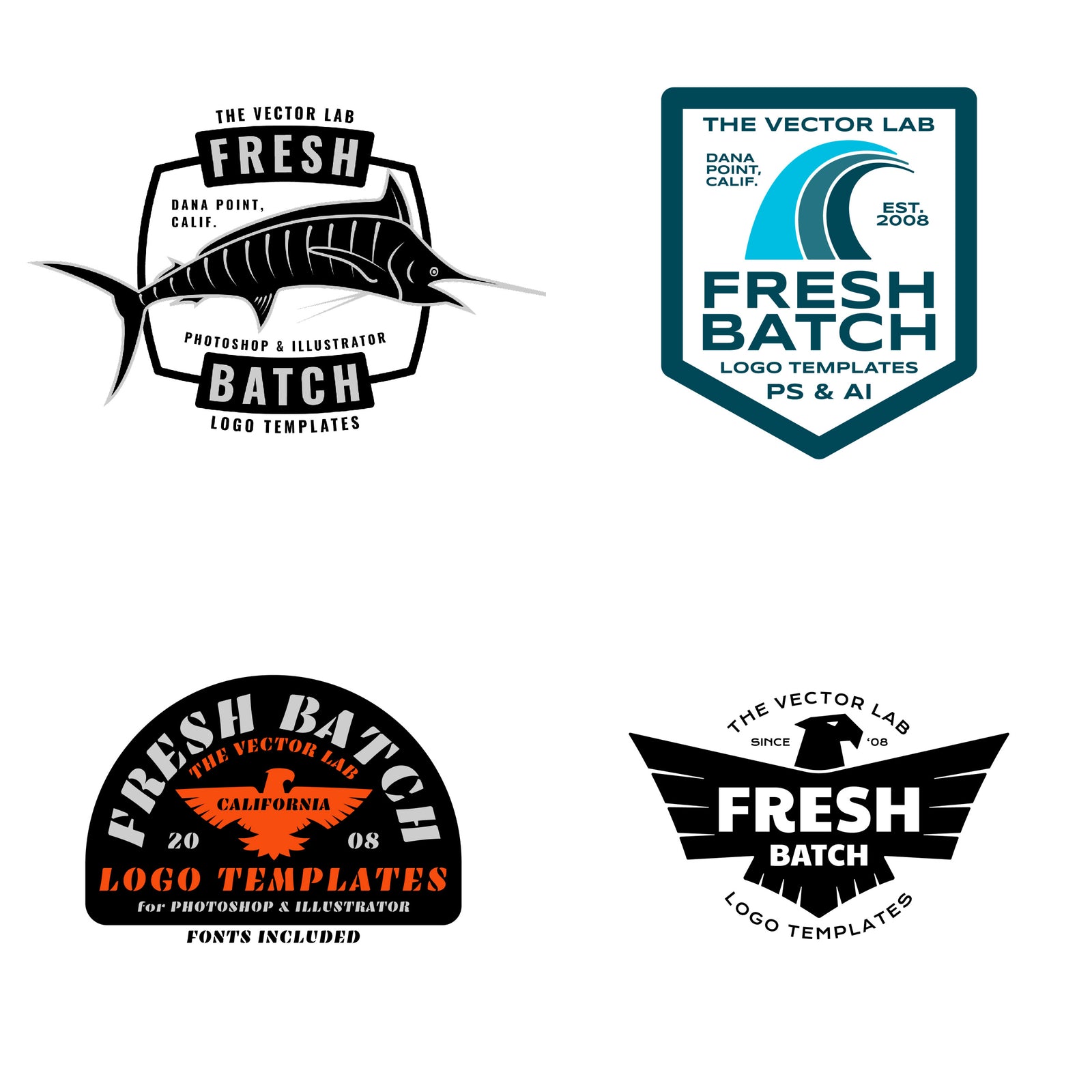 Logo Design Master Collection - Fresh Batch Logo Templates