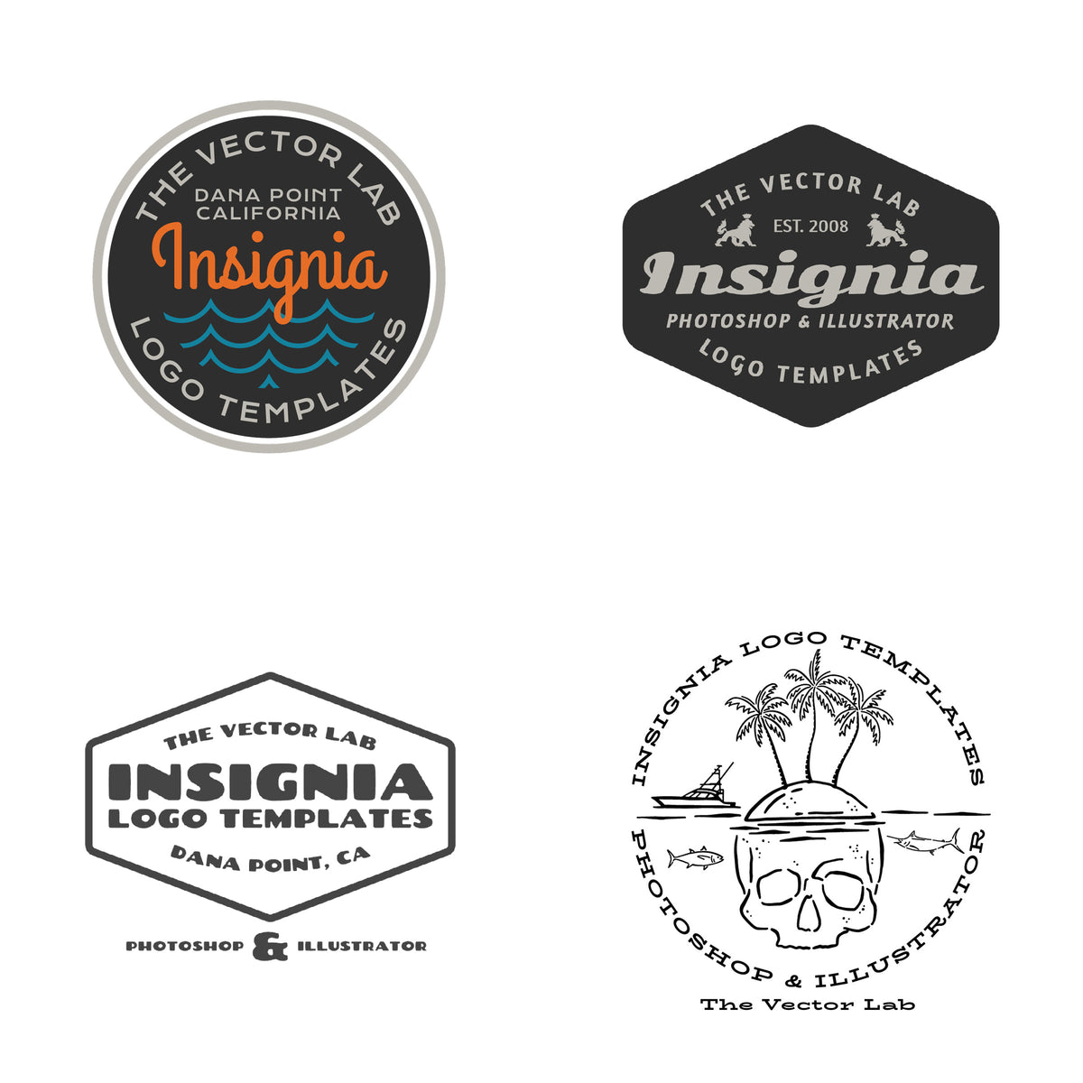 Insignia Logo Templates - Logo Design Master Collection