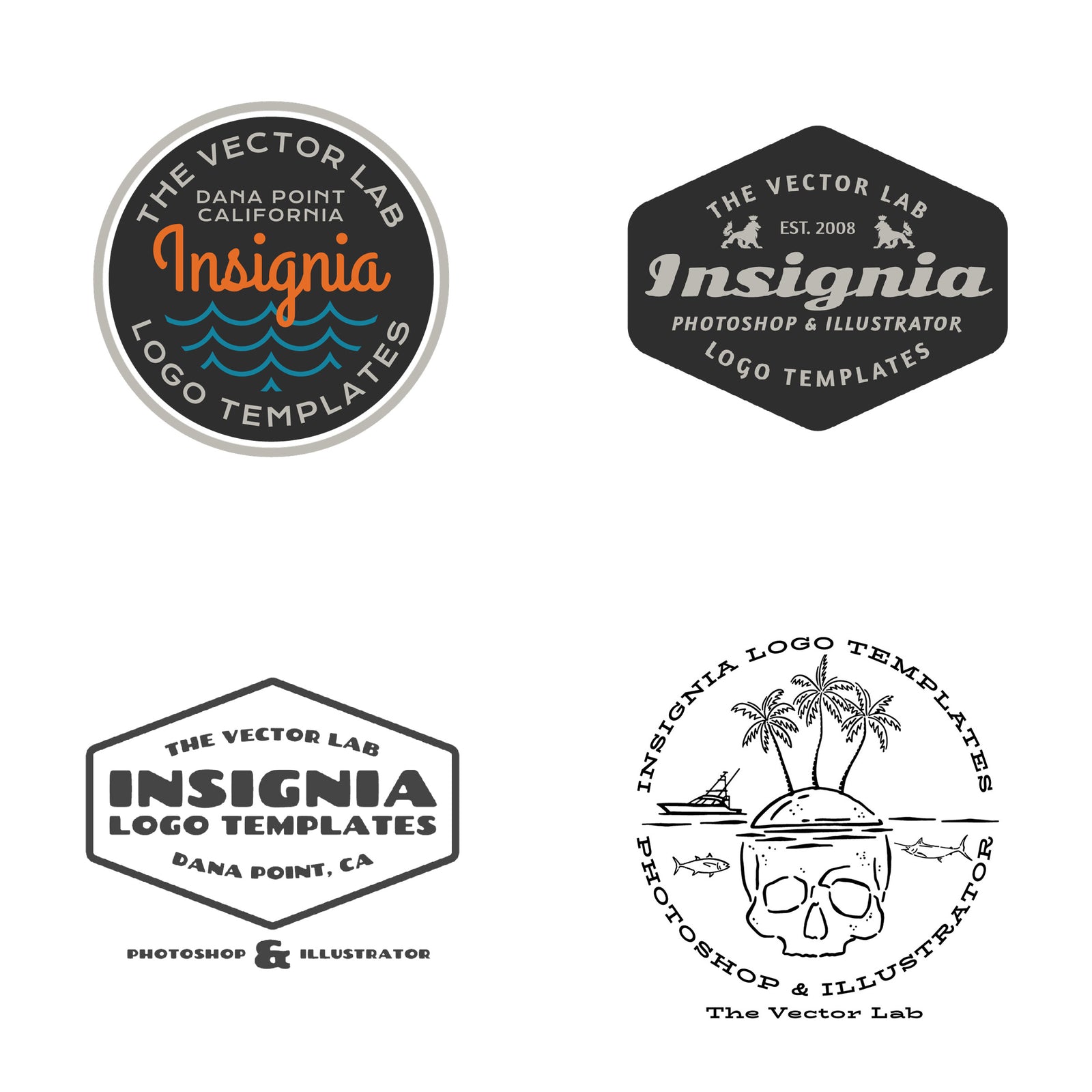 Insignia Logo Templates - Logo Design Master Collection