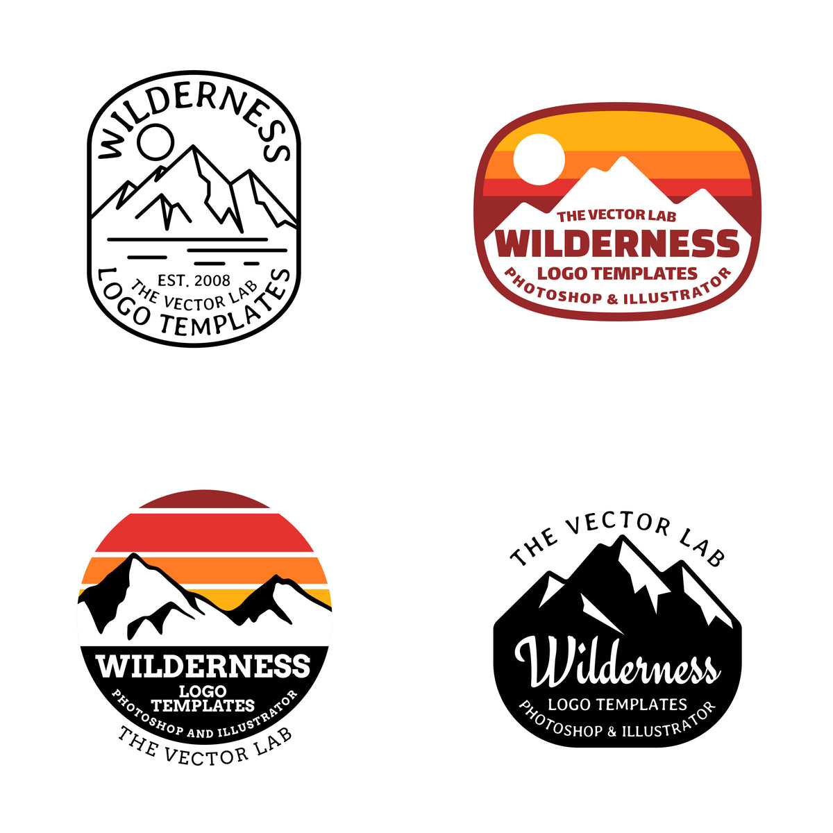 Wilderness - Logo Design Master Collection