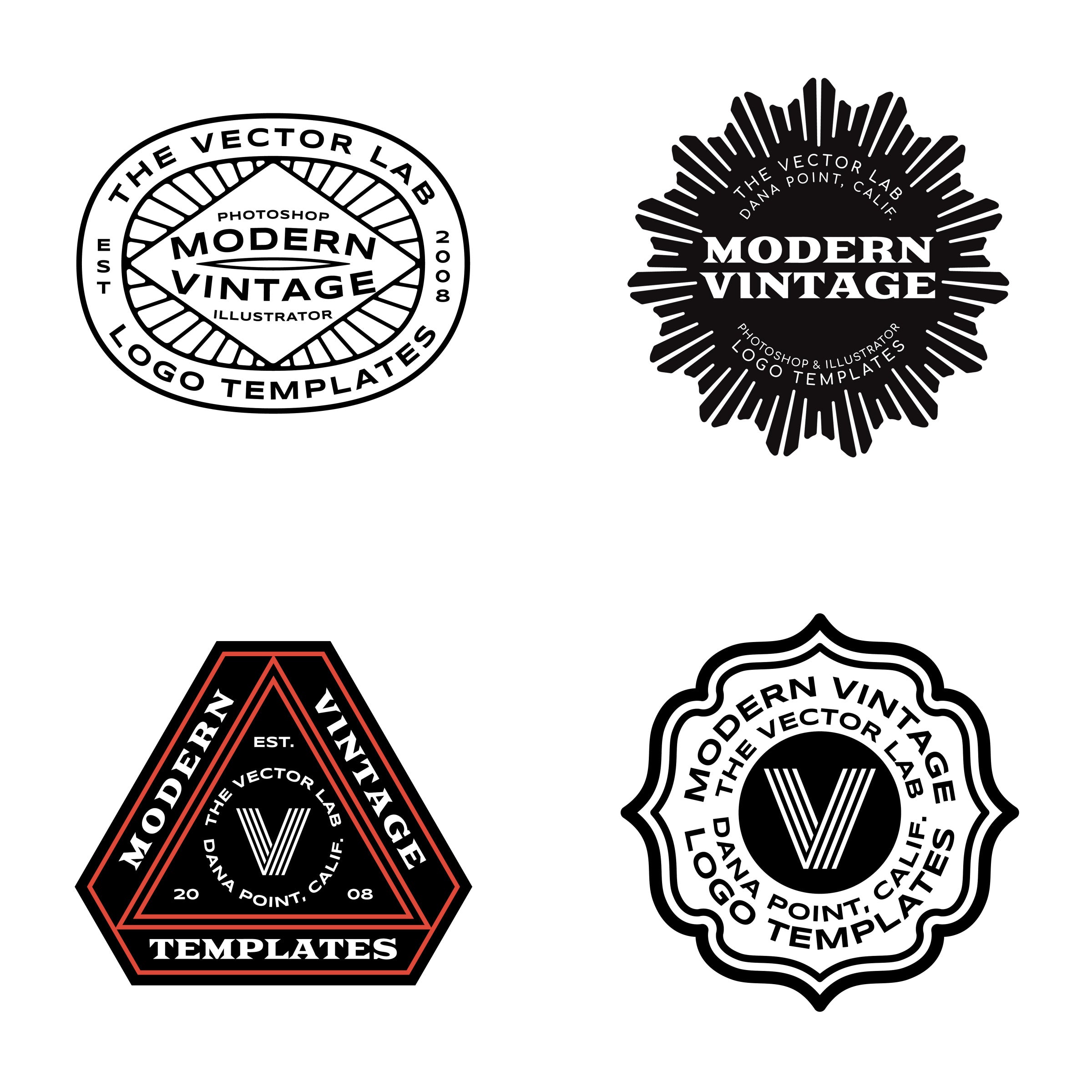 vector vintage badge