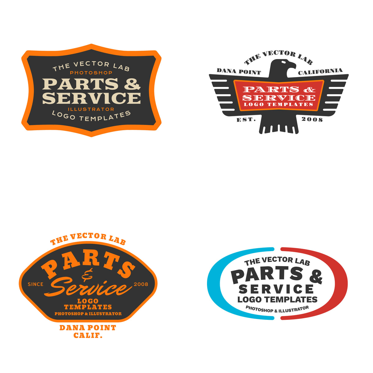 Parts & Service - Logo Design Master Collection