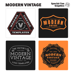 Modern Vintage Graphic Logo Templates