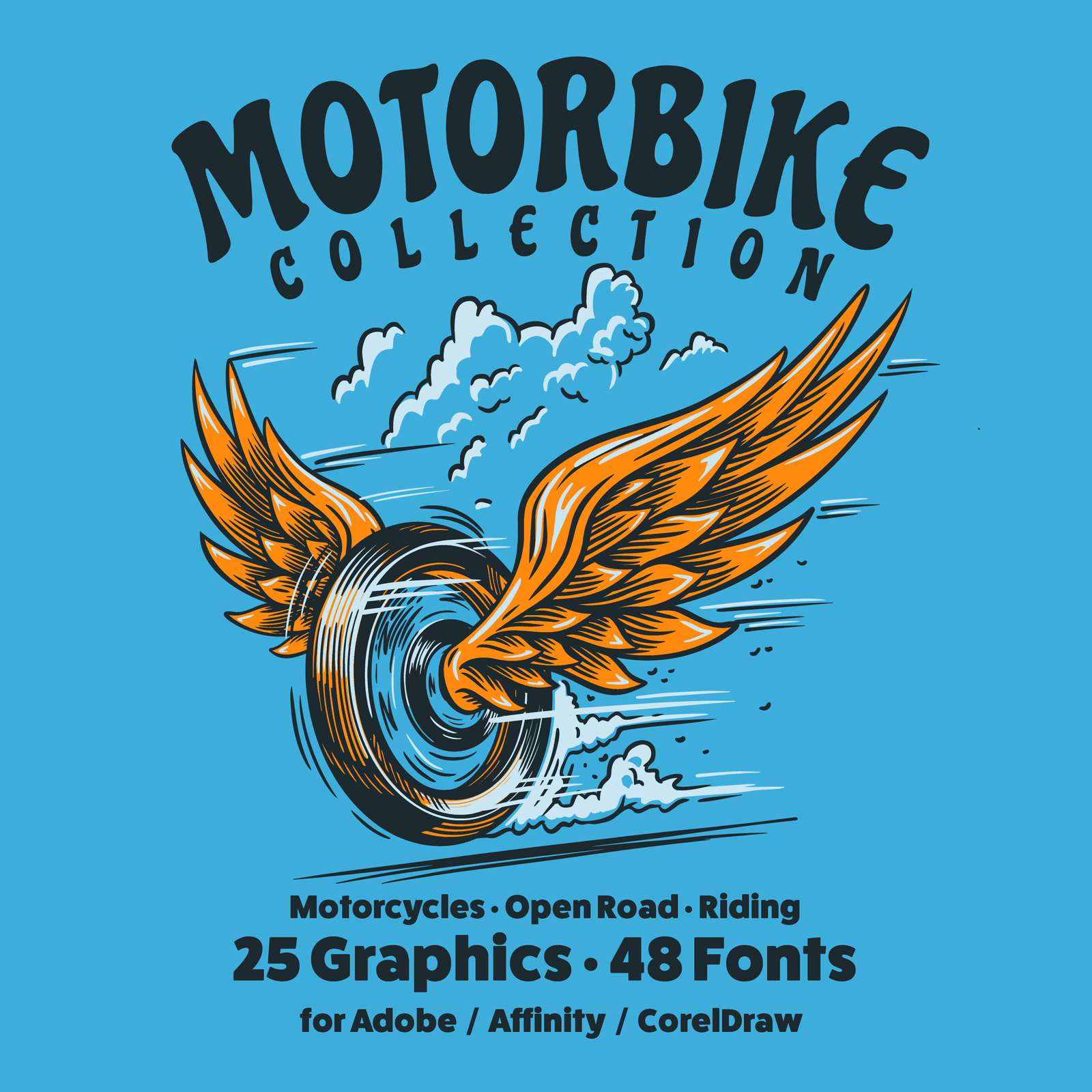 Motorbike Graphic Logo Templates