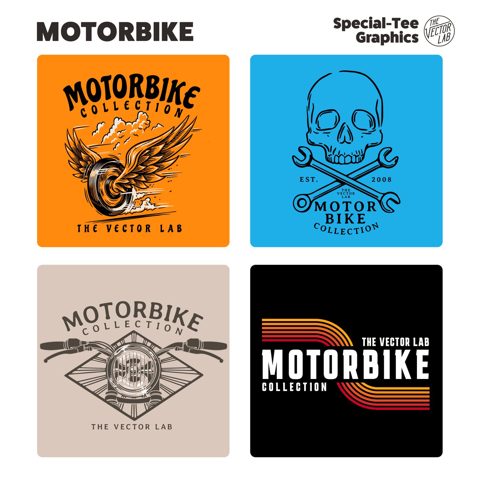 Motorbike Graphic Logo Templates