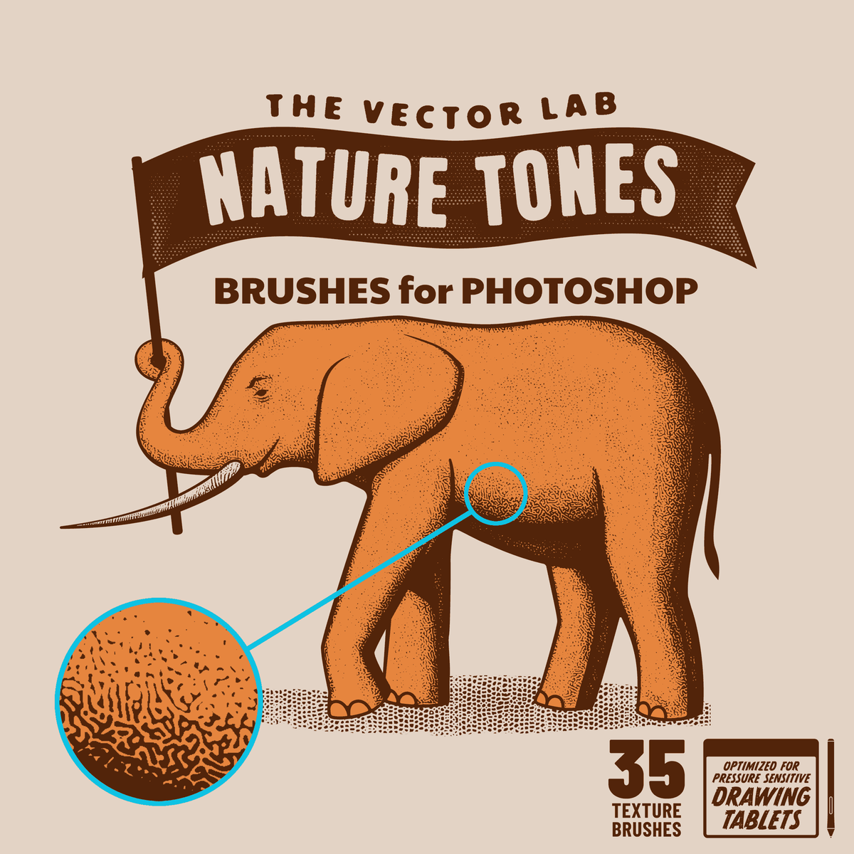 Nature Tones Brushes for Photoshop
