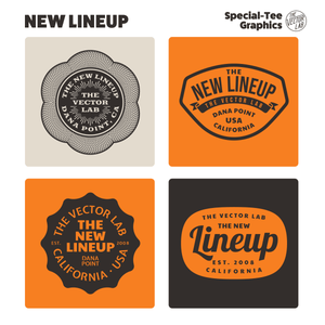 New Lineup Graphic Logo Templates for Adobe Affinity CorelDraw