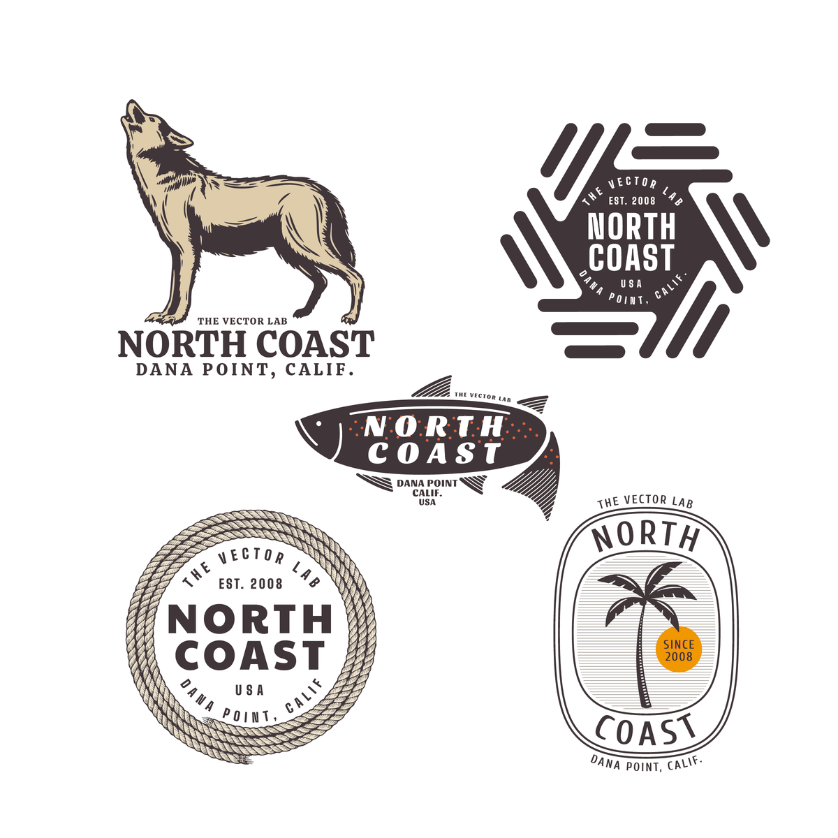 NORTH-COAST-T-SHIRT-ILLUSTRATOR-PHOTOSHOP