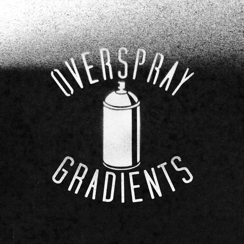 Overspray Gradients: Spray paint textures for Photoshop and Illustrator