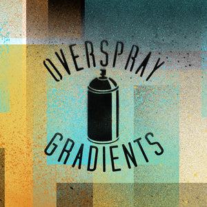 Overspray Gradients: Spray paint textures for Photoshop and Illustrator