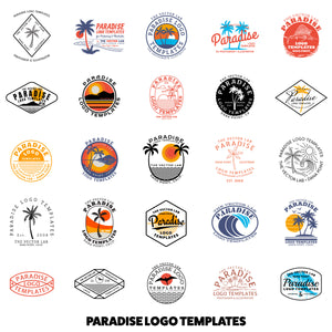 Paradise Logo Templates - Logo Design Master Collection