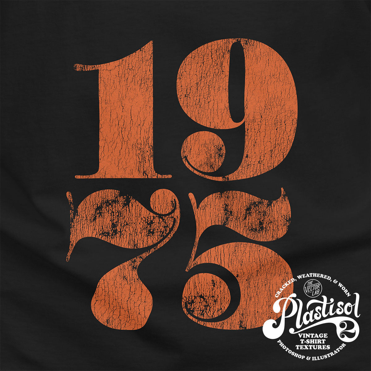 Plastisol 2: Vintage T-Shirt Textures for Photoshop and Illustrator