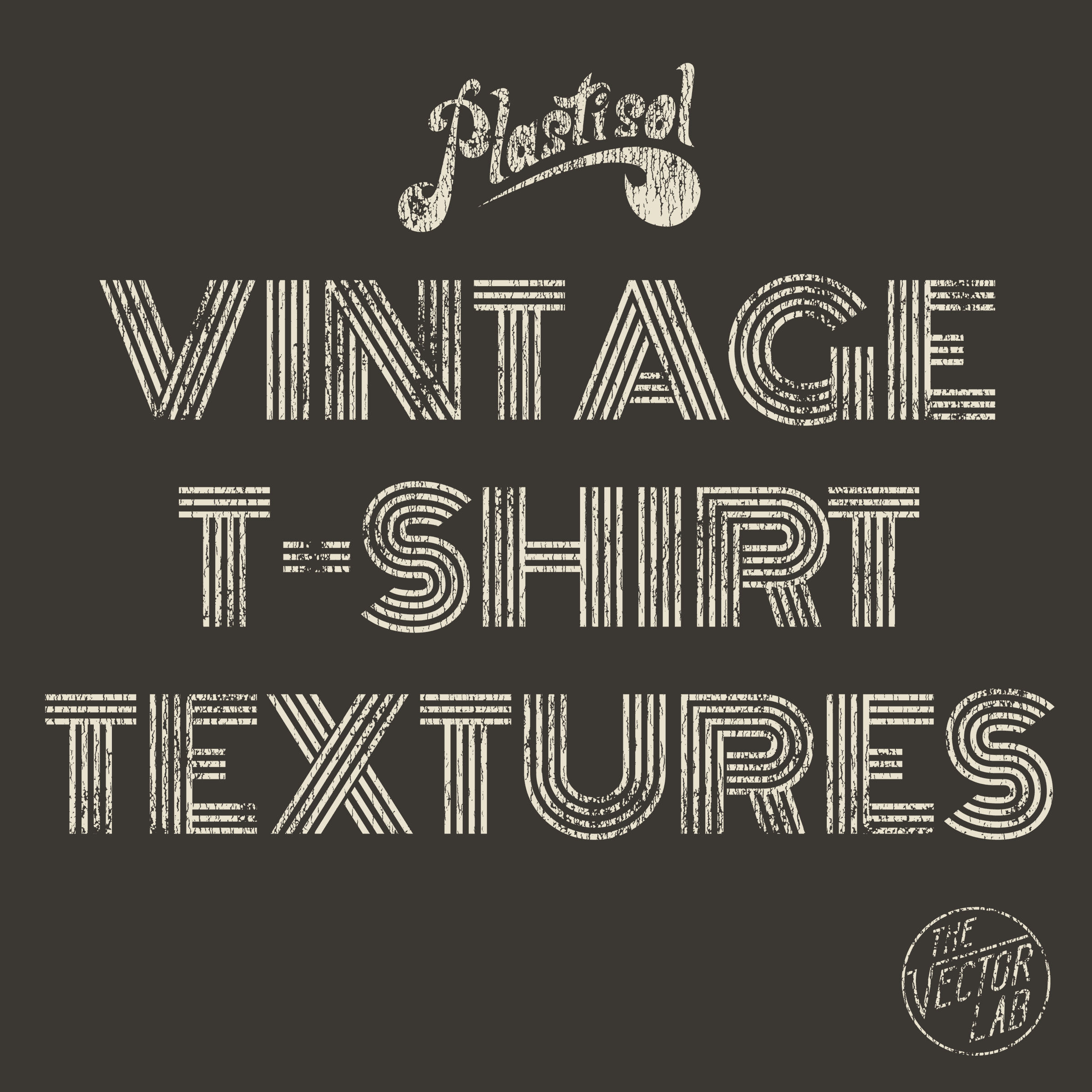 Plastisol 2: Vintage T-Shirt Textures - TheVectorLab
