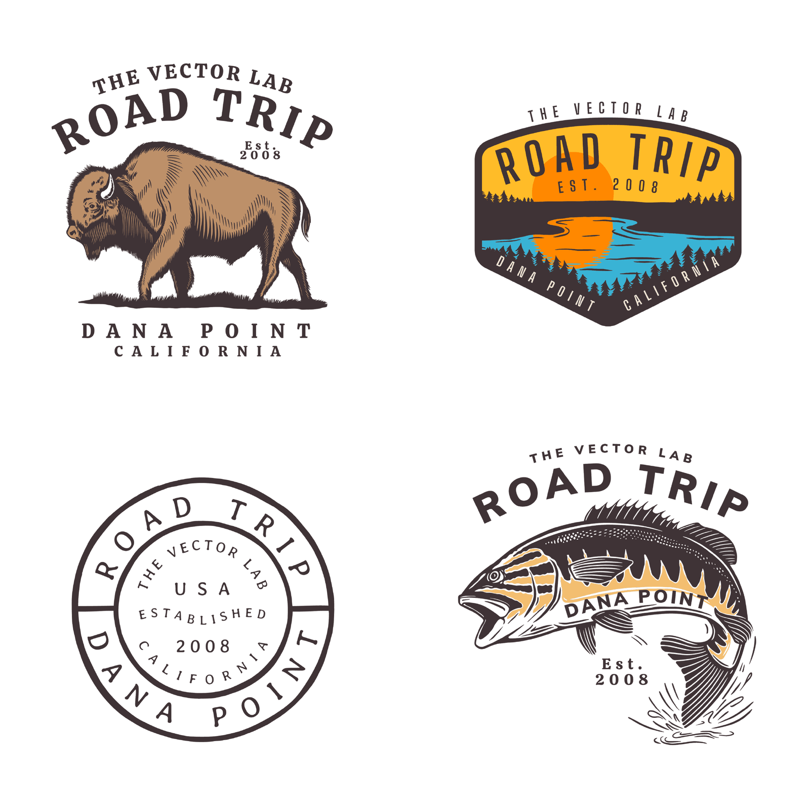 ROAD-TRIP-T-SHIRT-ILLUSTRATOR-PHOTOSHOP