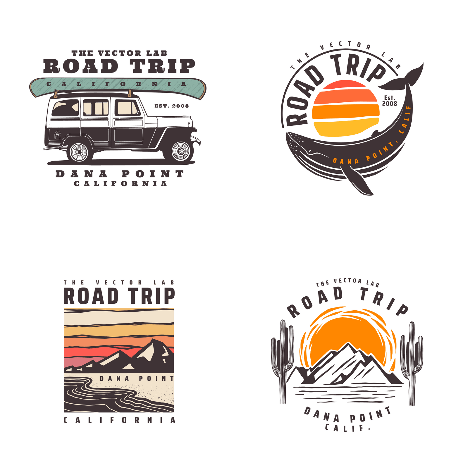 ROAD-TRIP-T-SHIRT-ILLUSTRATOR-PHOTOSHOP