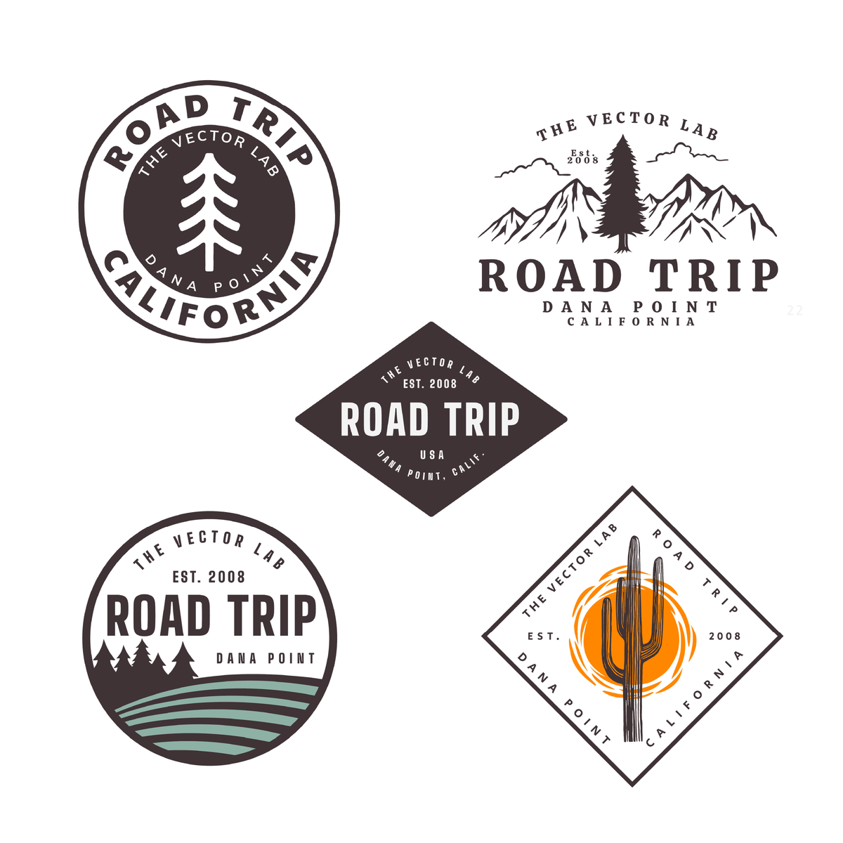 ROAD-TRIP-T-SHIRT-ILLUSTRATOR-PHOTOSHOP