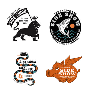 Graphic & Logo Bundle Vol 1 - Side Show