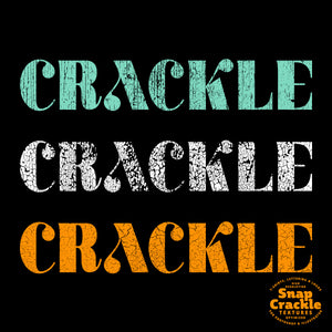 Snap Crackle - Paint Crackle Textures for Photoshop and Illustrator
