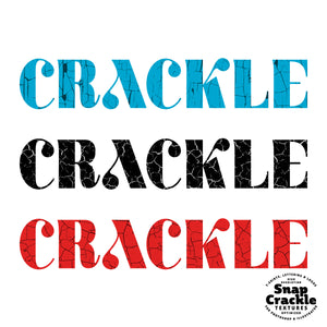 Snap Crackle - Paint Crack Textures for Photoshop and Illustrator