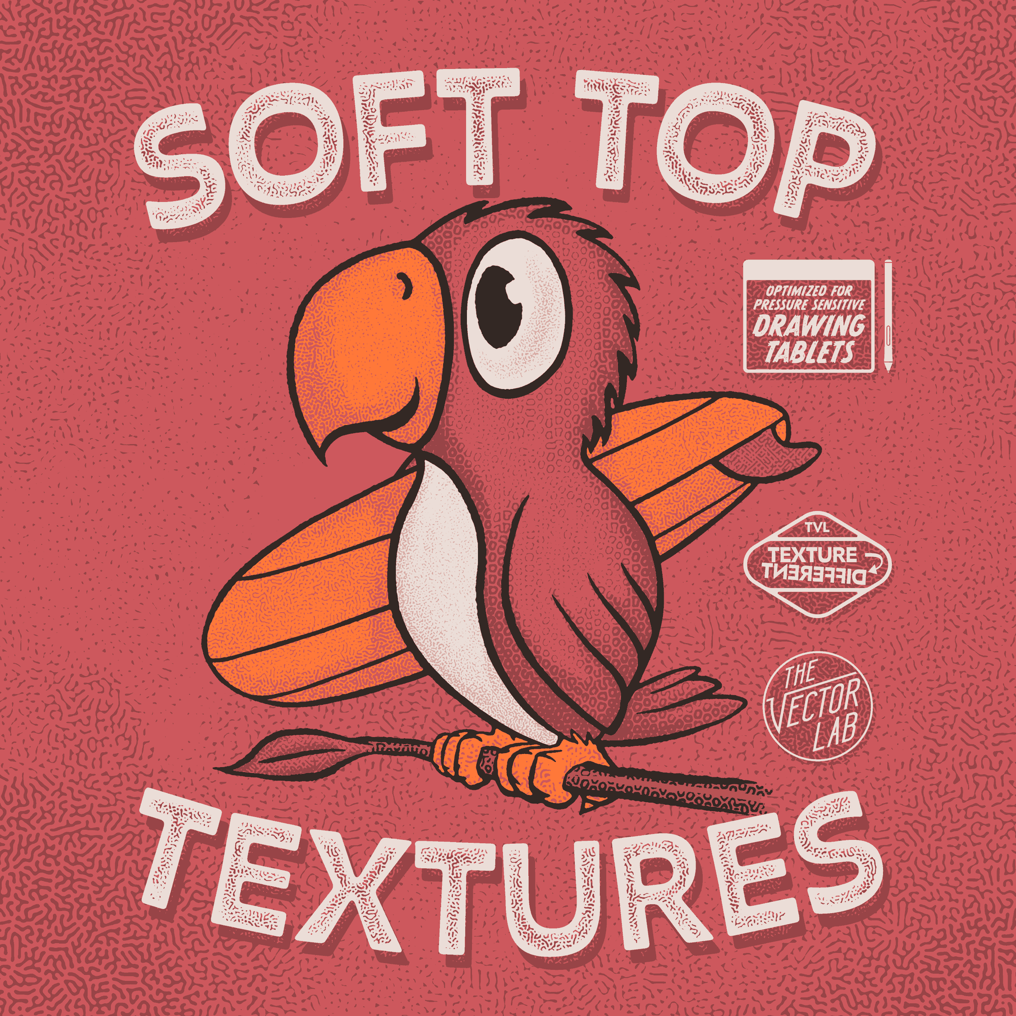 Soft Top Textures Shader Brushes for Photoshop Procreate Affinity