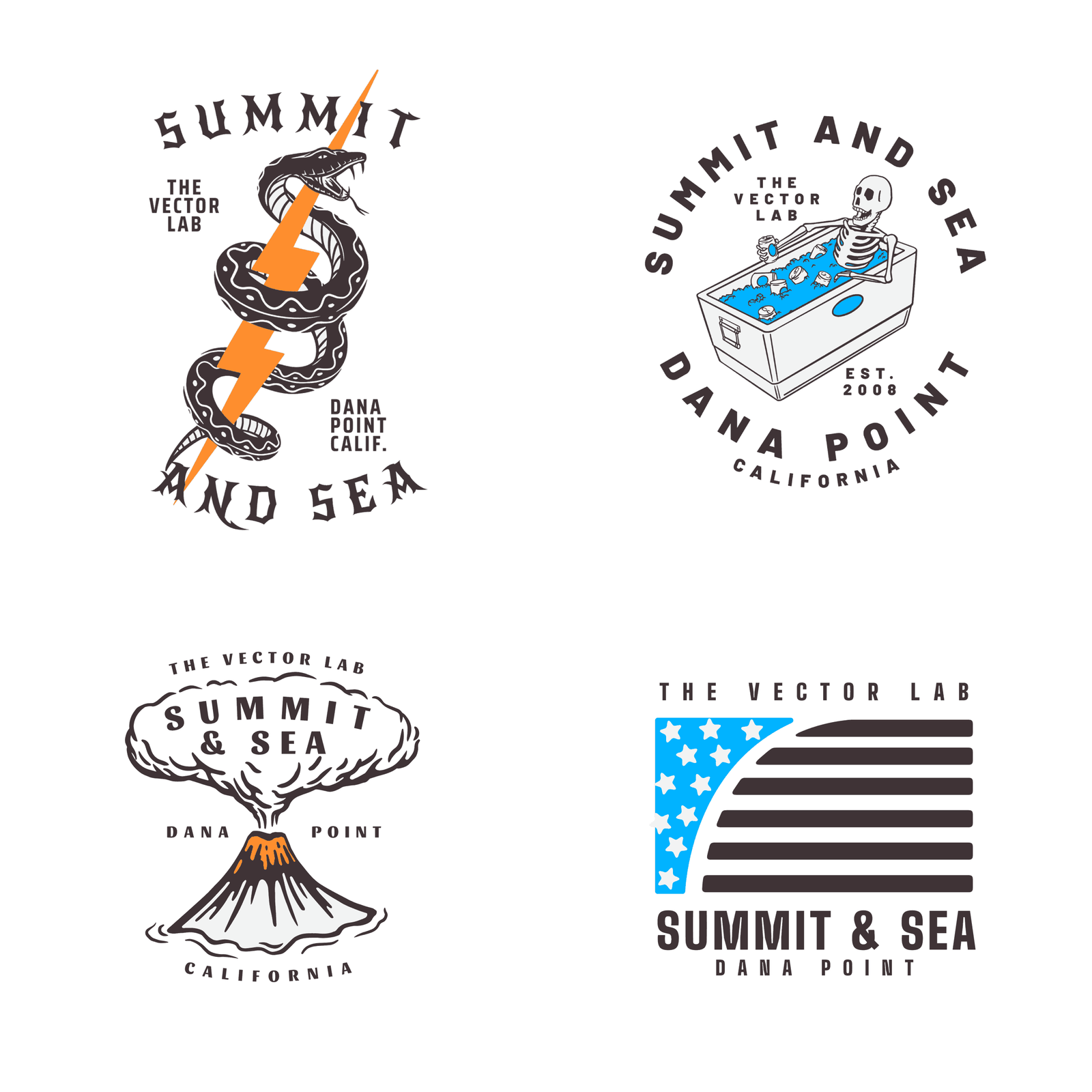 Summit and Sea - Graphic Logo Bundle Vol. 3