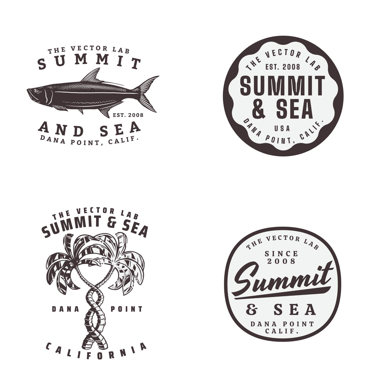 Summit and Sea - Graphic Logo Bundle Vol. 3