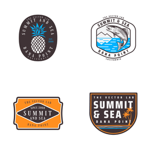 Summit and Sea - Graphic Logo Bundle Vol. 3