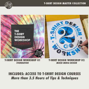 T-Shirt Design Master Collection - Workshops - TheVectorLab