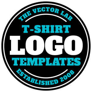 T-Shirt Logo Templates for Photoshop and Illustrator