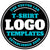 T-Shirt Logo Templates for Photoshop and Illustrator