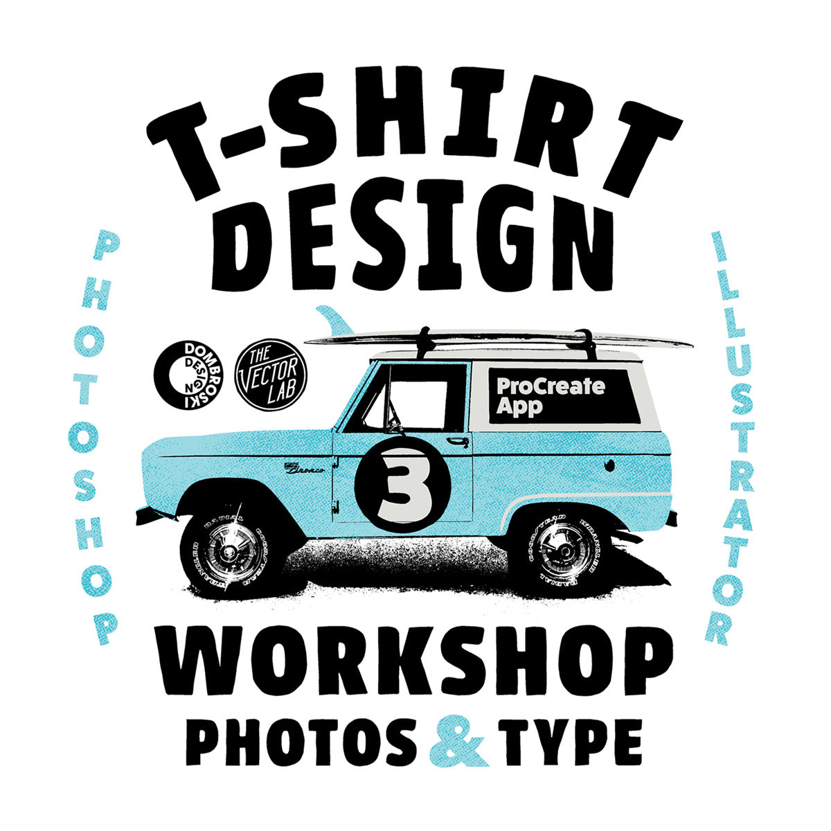 T-Shirt Workshop 3: Photos Type TheVectorLab