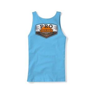 mens tank top template front and back