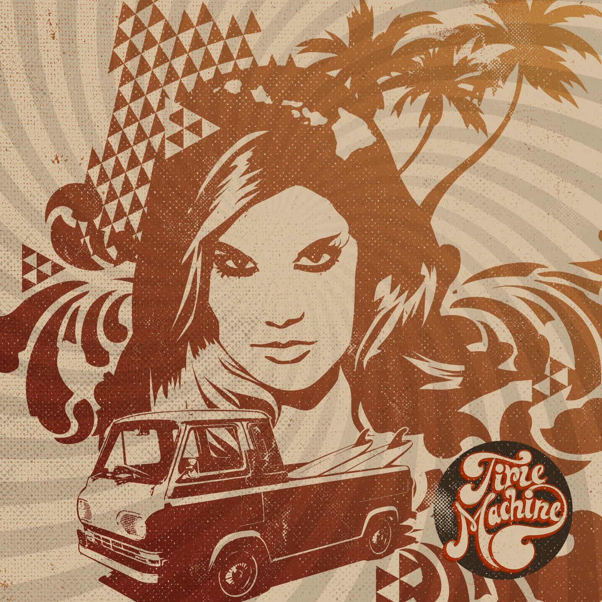 Time Machine Vintage Textures for Photoshop and Illustrator