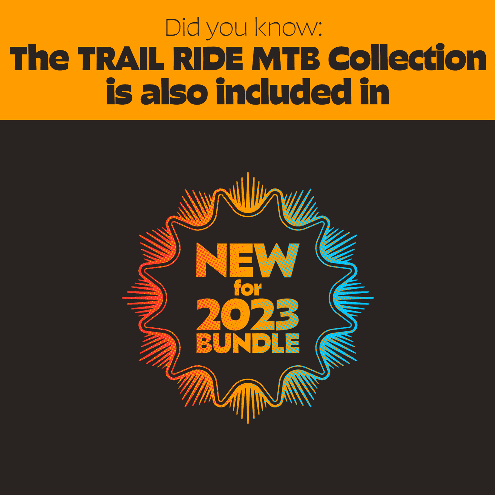 Trail Ride Mountain Bike MTB Graphic Logo Templates